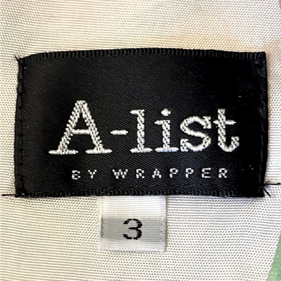 A-list BY WRAPPED•SIZE 3•SHEATH STYLE DRESS•SLEEVELESS•MULTI COLORED - Picture 7 of 13